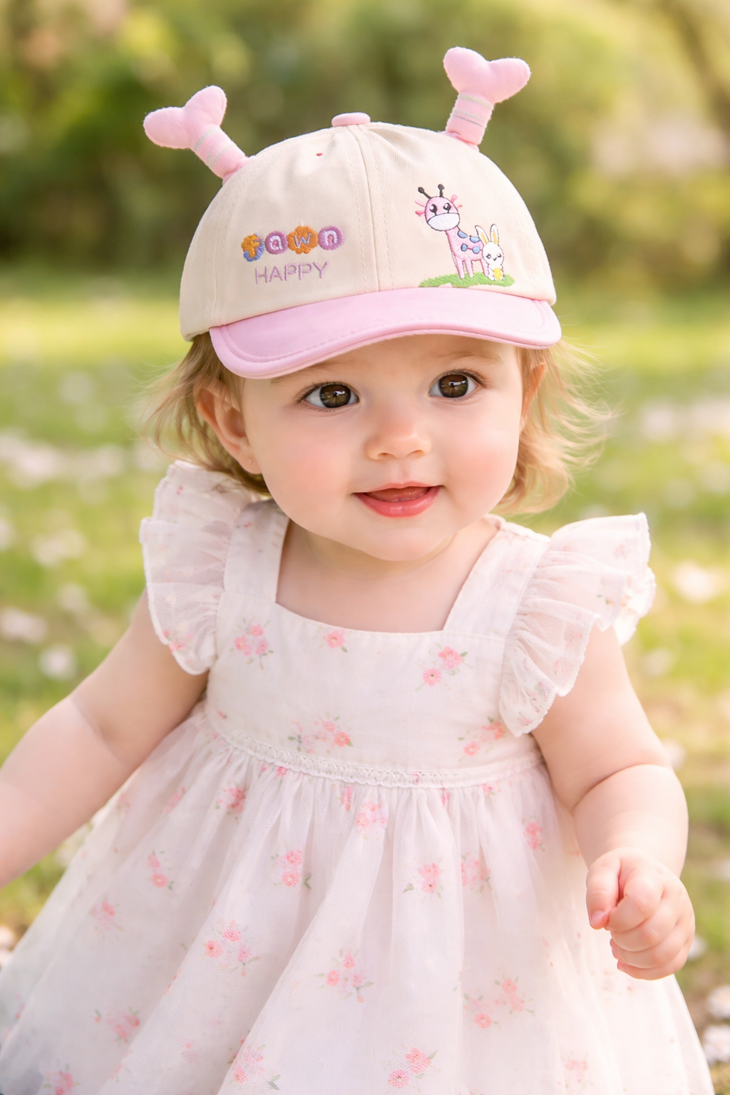 Gorra bebé • Jirafa