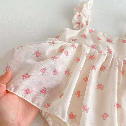 Pelele bebé • Vestido floral