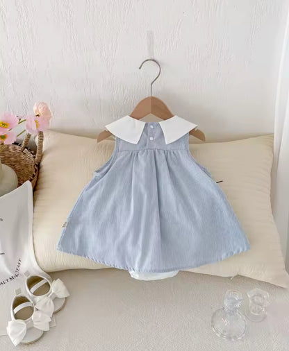 Vestido bebé • Azul