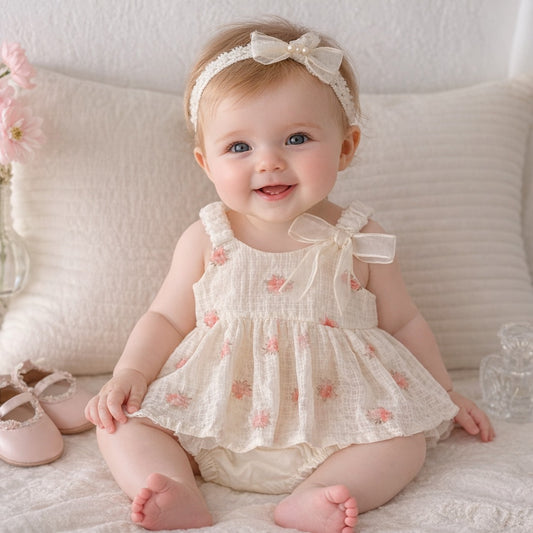 Vestido • Beige Flores