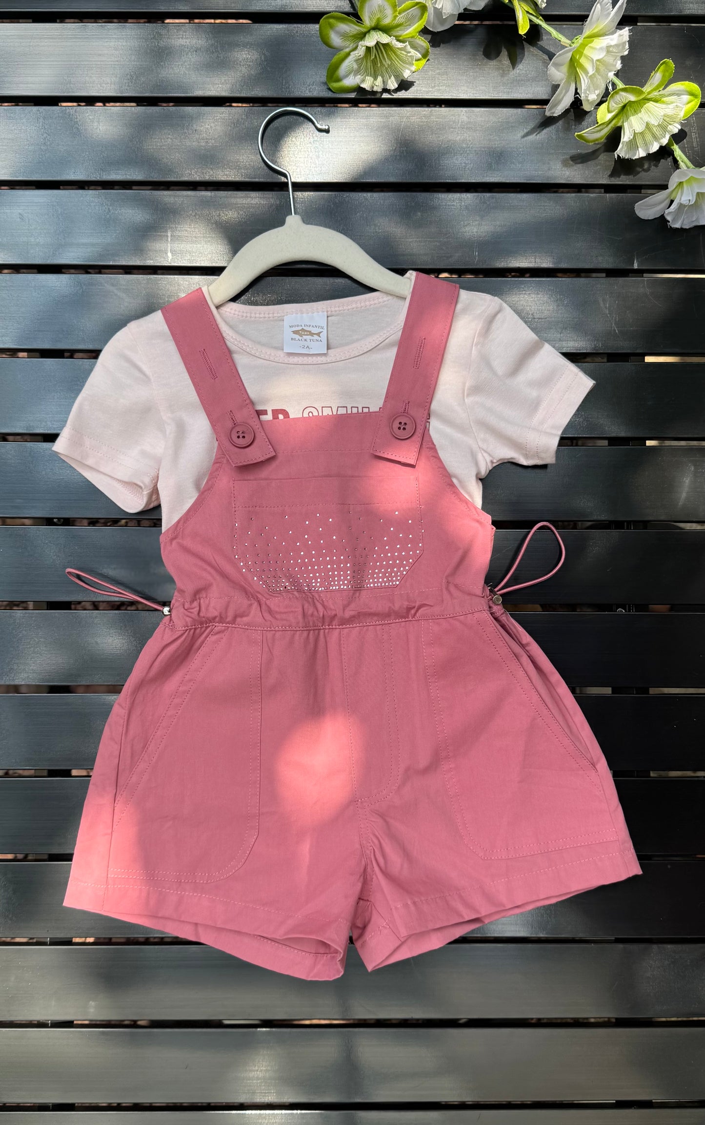 Overol para niña 2 Pzs 🦩