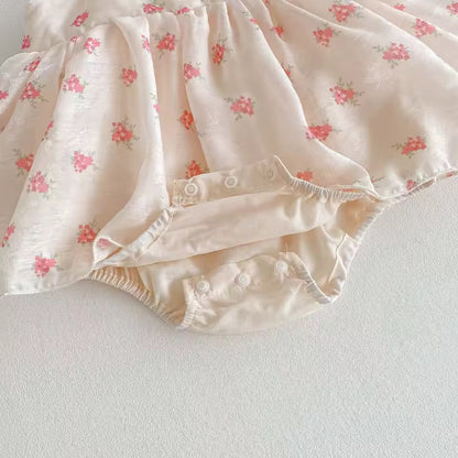 Pelele bebé • Vestido floral