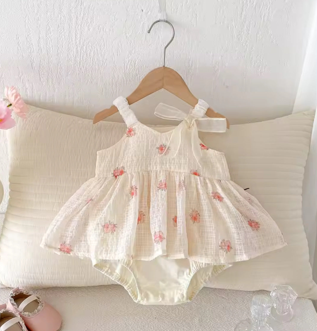 Vestido • Beige Flores