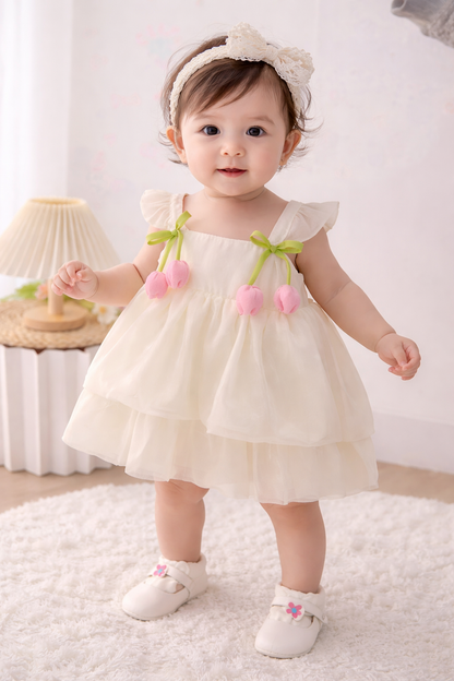 Vestido infantil • Satin
