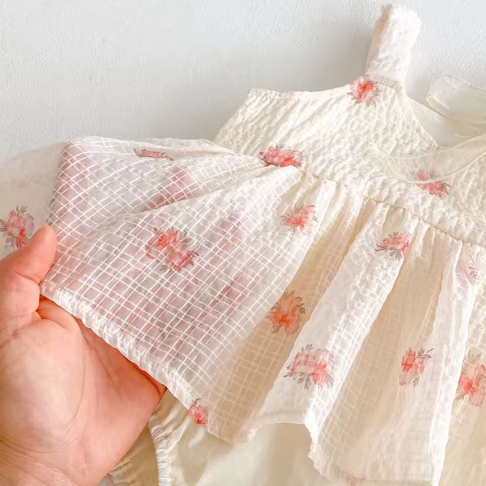 Vestido • Beige Flores