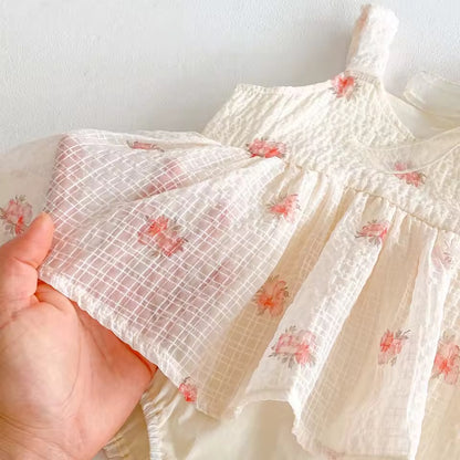 Vestido • Beige Flores