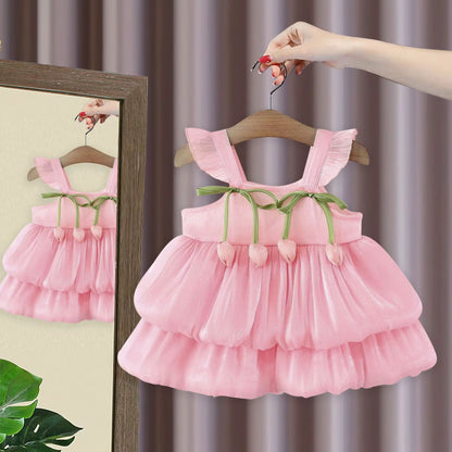 Vestido infantil • Satin