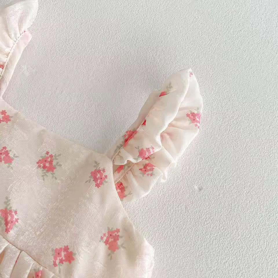 Pelele bebé • Vestido floral
