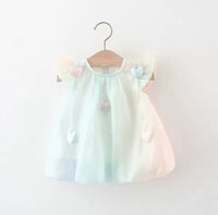 Vestido bebé • corazones 3D