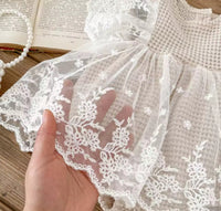 Vestido Tul caqui