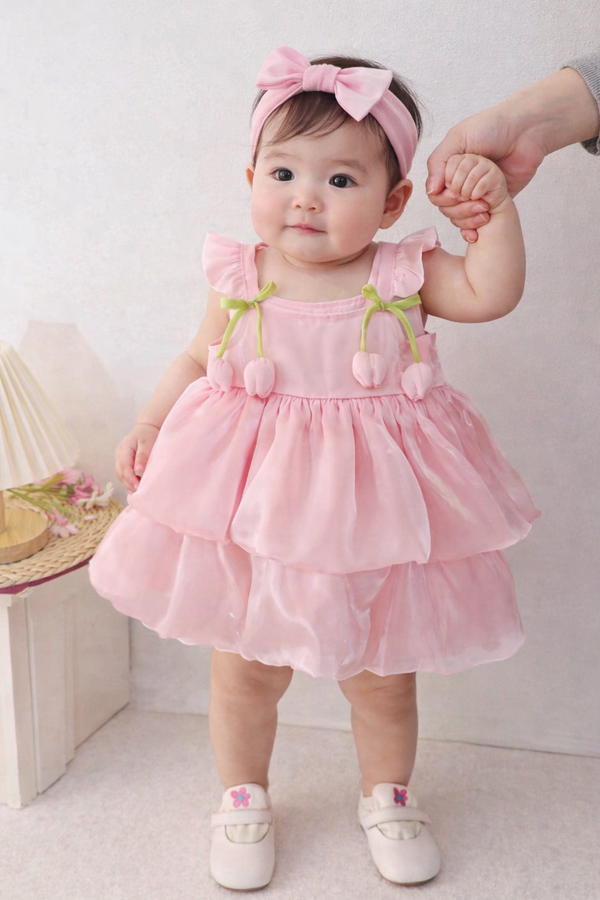 Vestido infantil • Satin