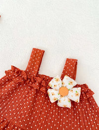 Conjunto Rojo quemado