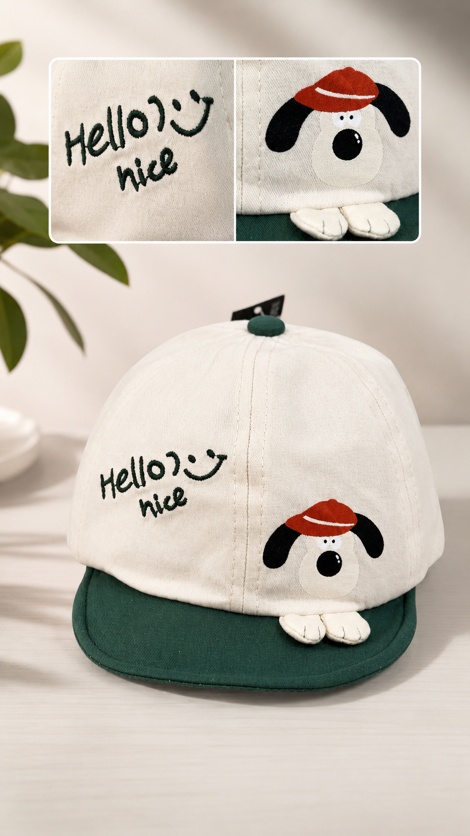 Gorra bebé • Hello Nice