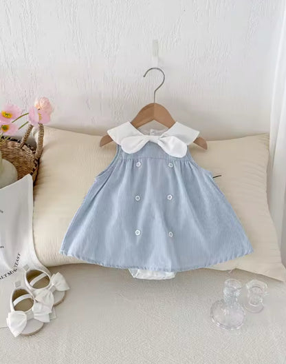 Vestido bebé • Azul