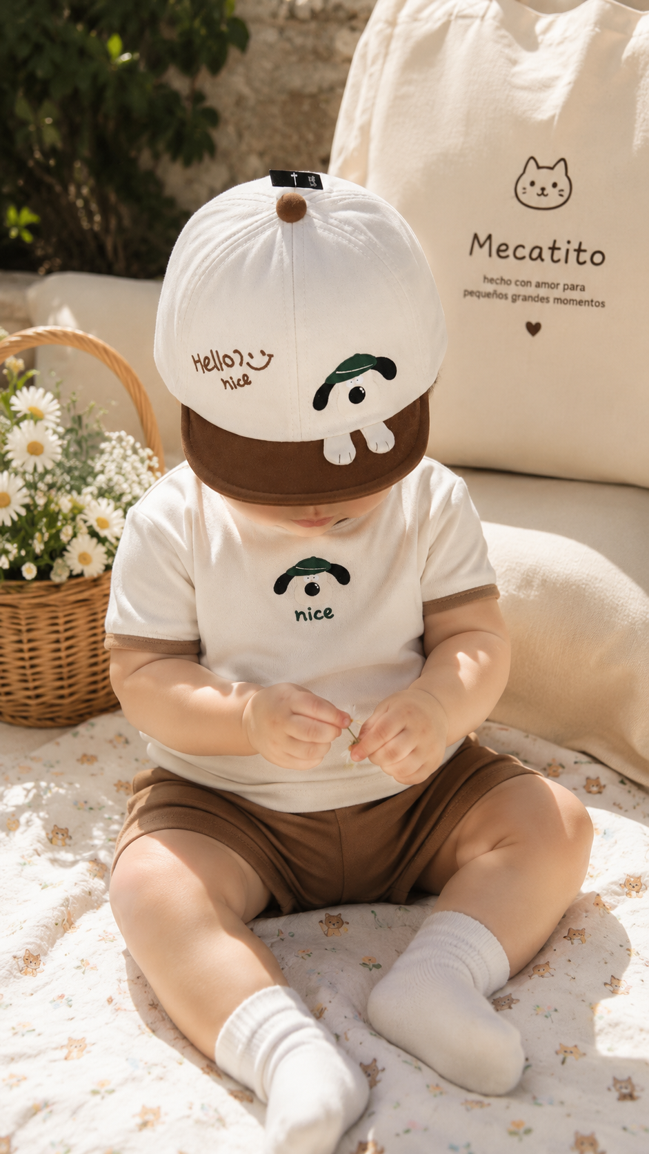 Gorra bebé • Hello Nice