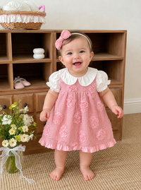 Vestido Rosa Floral