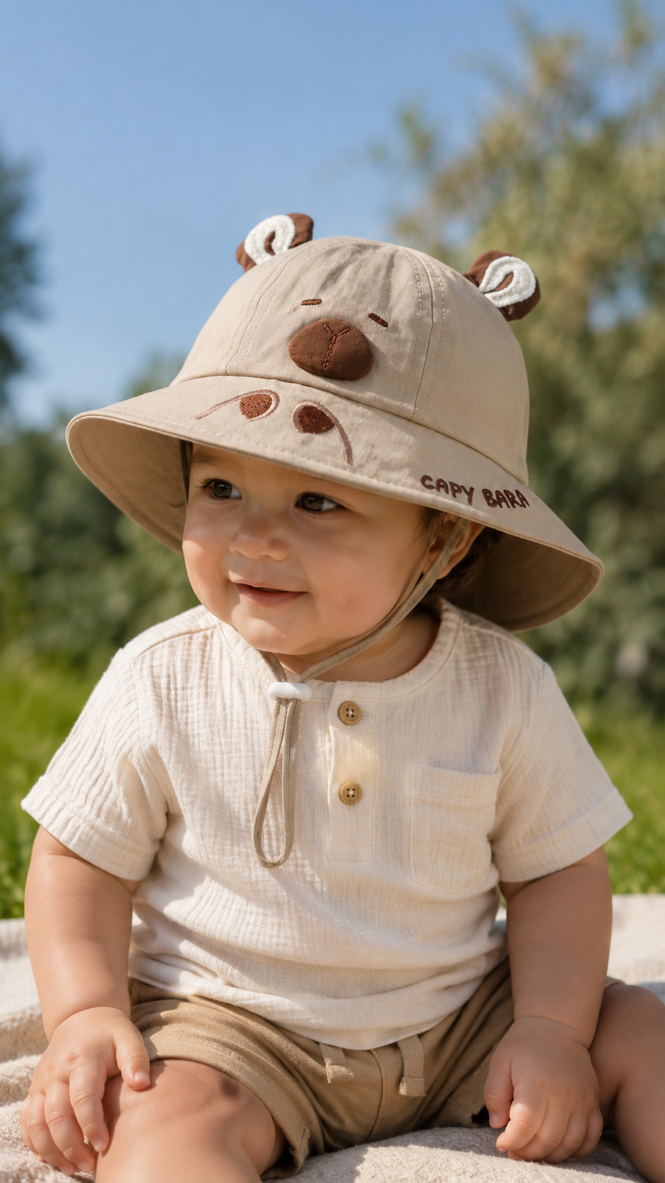 Gorro de bebé • Capibara